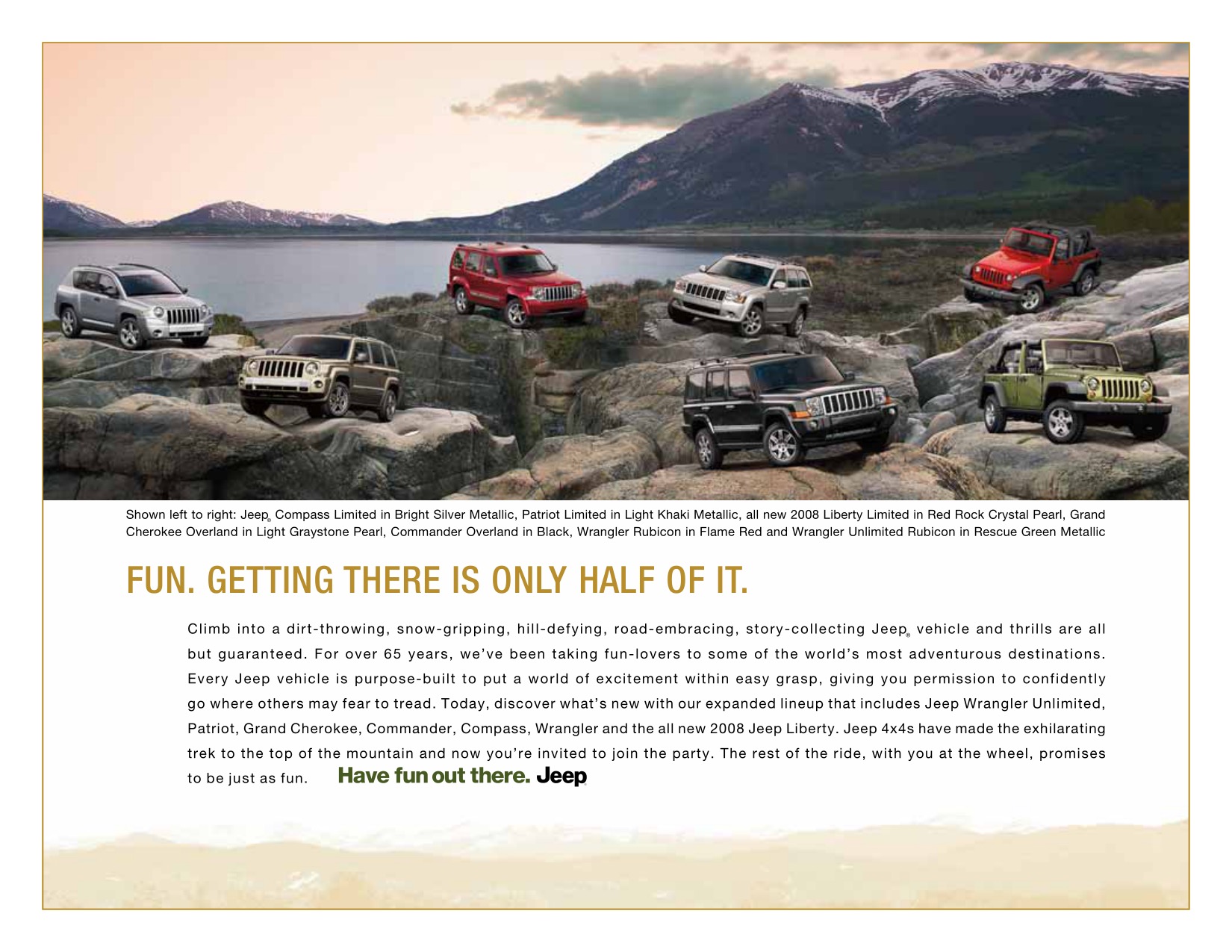 2008 Jeep Wrangler Brochure Page 17